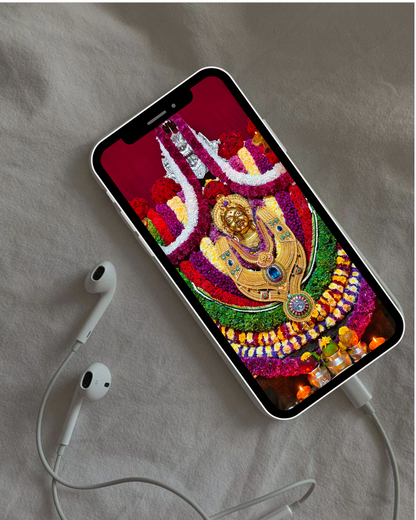 Chowdeshwari Devi Digital Wallpapers – Set of 5 | Mobile Bhakti Backgrounds